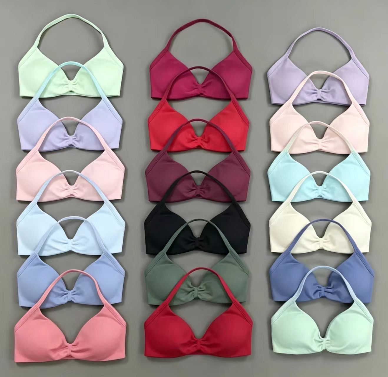 Sports Bra Racerback - DF Sports Bra Push Up Strappy