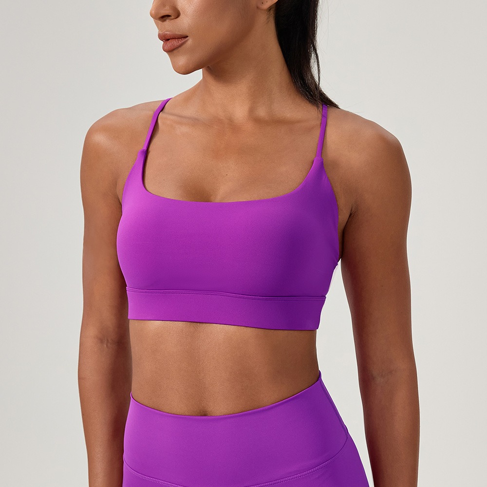 Women's Sexy Yoga Bra Cross St - đánh giá và giá Sports Bra Racerback