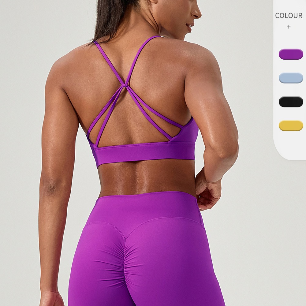 Women's Sexy Yoga Bra Cross St - đánh giá và giá Sports Bra Racerback